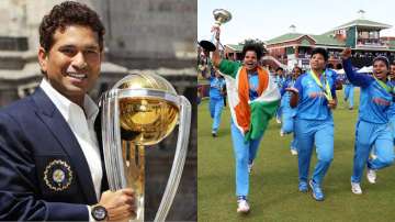 Sachin Tendulkar and U-19 Indian team