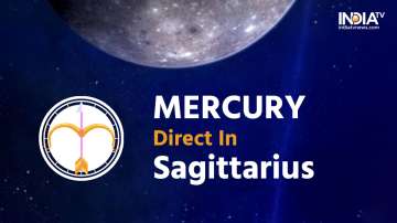 Mercury Direct in Sagittarius on January 18