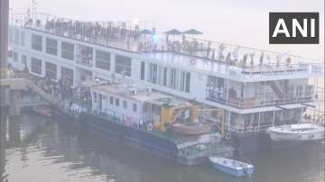 Ganga Vilas luxury cruise reaches Varanasi