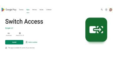 Google Switch Access app 