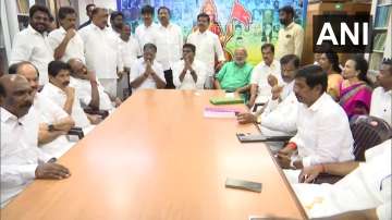 AIADMK factions at BJP office