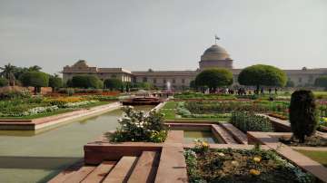 Mughal Gardens at Rashtrapati Bhavan was renamed as Amrit Udyan.