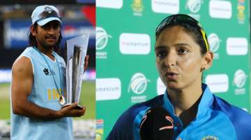 MS Dhoni, Harmanpreet Kaur