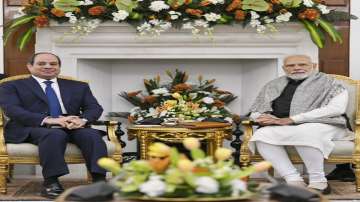 PM Modi holds talks with Egyptian President Abdel Fattah El-Sis