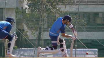 Virat Kohli in nets