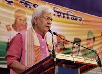 Jammu and Kashmir L-G Manoj Sinha