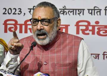 Union Minister Giriraj Singh