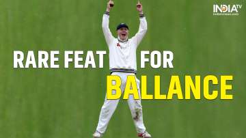 Gary Ballance achieves rare feat