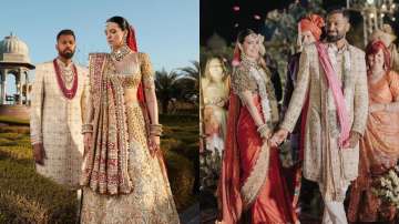 Hardik Pandya-Natasa's Hindu wedding looks decoded
