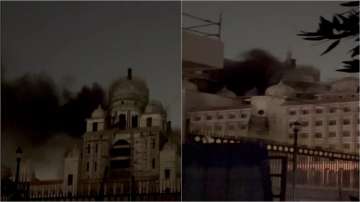 Hyderabad: Massive fire erupts at under-construction secretariat building