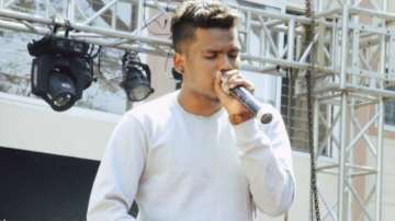 Beatboxer Hariharan aka Harry D Cruz.