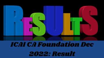 ICAI CA Foundation Dec 2022, ICAI CA Foundation Dec, ICAI CA Foundation result, ICAI CA Foundation 