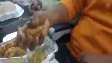 Man shares video of oil oozing out from a food item in Vande Bharat Express.