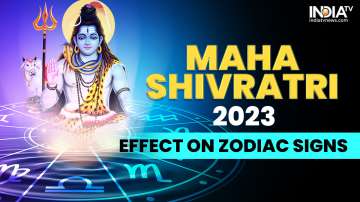 Maha Shivratri 2023 Effect on Zodiac Signs