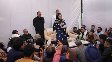 People Democratic Party President Mehbooba Mufti 