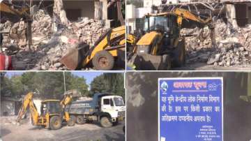 Demolition drive in Delhi