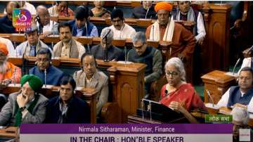 FM Nirmala Sitharaman presenting Union Budget 2023. 