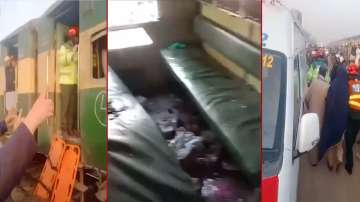 Blast on Pakistan train