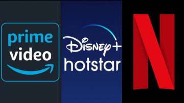 Netflix, prime videos, disney+ hotstar