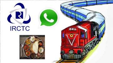 Online food services via Whatsapp on the train