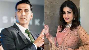 Akshay Kumar and Raveena Tandon