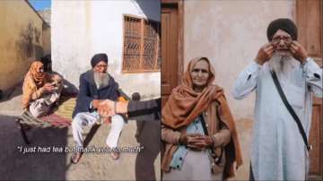Man asks elderly Sikh couple for photoshoot