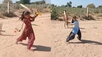 Girl batting like pro wows Anand Mahindra