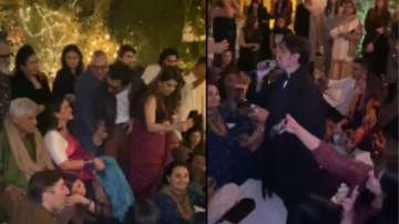 Video of Javed Akhtar jamming with Ali Zafar