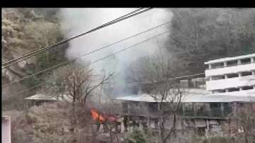 Vaishno Devi fire, Fire breaks out near Mata Vaishno Devi Temple, Mata Vaishno Devi Temple fire no c