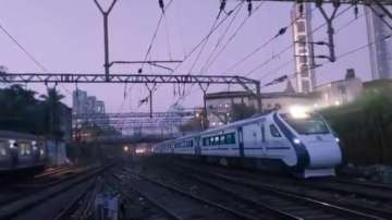 Indian Railways Vande Bharat train arrives in Mumbai ahead of launch