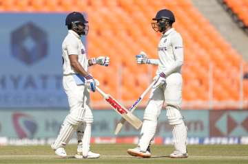 Virat Kohli and Shubman Gill in action for India