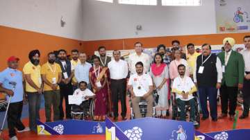 Winners of Boccia National Championship 