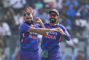 Shami ended with 3 wickets against his name, and gave away just 17 runs.