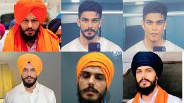 Punjab police release new photos of Khalistan supporter Amritpal Singh who is on the run 