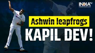 Ashwin surpasses Kapil Dev's feat