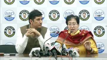 Saurabh Bhardwaj and Atishi