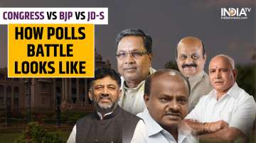 Three-cornered poll fight in Karnataka