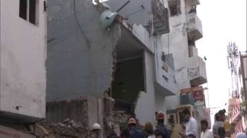 Delhi building collapse 