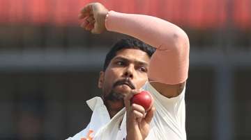 Umesh Yadav in action