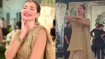 Pakistani actress Hania Aamir dances to Bijlee Bijlee