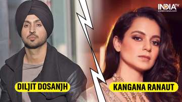 Diljit Dosanjh, Kangana Ranaut