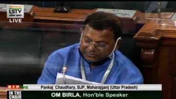  MoS Finance  Pankaj Chaudhary in Lok Sabha