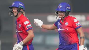 Shafali Verma along with captain Meg Lanning