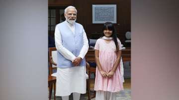 PM Modi and Avika, Avika meets PM MOdi, Avika Meets Prime Minister Narendra Modi, Narendra Modi news