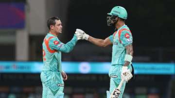 Quinton de Kock and KL Rahul for LSG