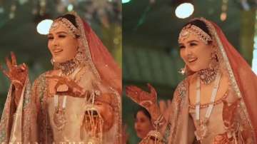 Pakistani bride dances to Jalebi Baby on wedding