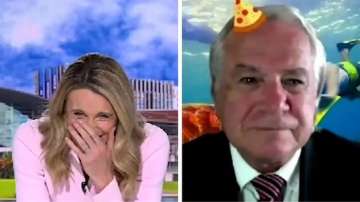 Anchor won’t stop laughing at interviewee’s Zoom fail