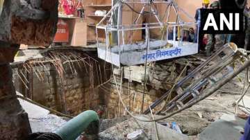 stepwell collapses, Indore temple, Madhya Pradesh