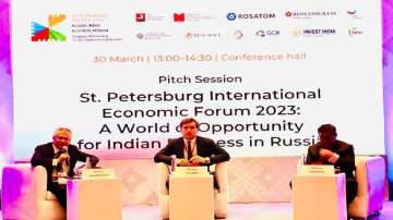 St. Petersburg International Economic Forum event in New Delhi.