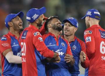 Delhi Capitals celebrate